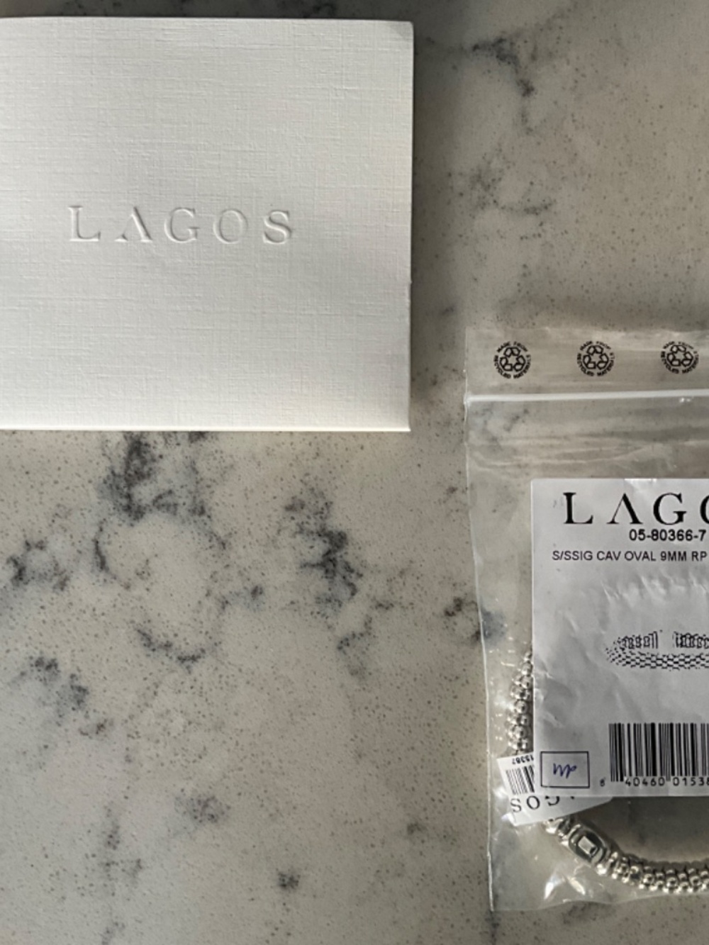 Lagos Silver Caviar Bracelet 9mm in Silver Size Medium (7) - Picture 9 of 12